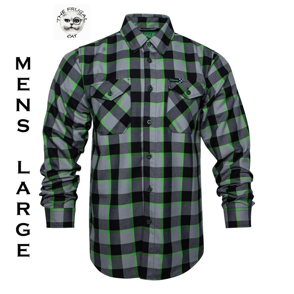 DIXXON FLANNEL - LAST LAP  Flannel Shirt - Men's Large